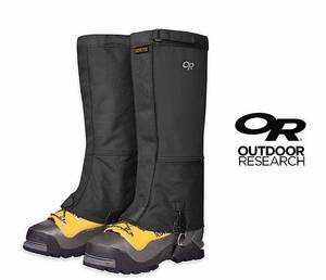 【新品未使用・送料無料】アウトドアリサーチ エクスペディション クロコゲイター OUTDOOR RESEARCH クロック★ 厳冬期対応 定価¥16,500