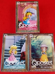 ディズニー　Disney Characters petit　Alice Cinderella Jane　全３種セット　【アリス ・シンデレラ・ ジェーン】