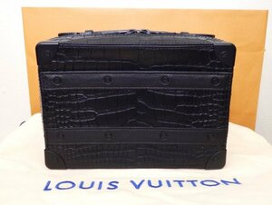 6853 未使用☆ ルイヴィトン ソフトトランク エキゾチック クロコダイル ショルダー バッグ LOUIS VUITTON