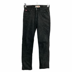 Lee Cooper ロングパンツ W30 リークーパー レギュラー ブラック 古着卸 アメリカ仕入 2311-1478