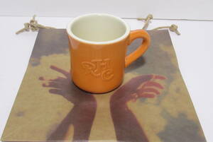 RHC Ron Herman ロンハーマン Emboss Logo Mug マグカップ オレンジ