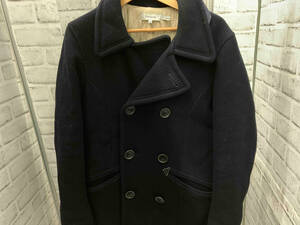 nonnative／ピーコート／NN-JU2007／DOUBLE MELTON／ネイビー／ウール／サイズ0／ノンネイティブ／メンズ