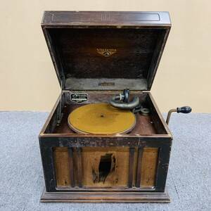 H176-Z19-55 Victor ビクター Victrola ビクトローラ J1-35 3811 卓上型蓄音機 アンティーク 当時物 蓄音機 音楽