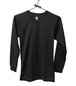 【新品】Whole Earth L/S CREW NECK TEE メンズS 黒