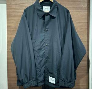 23AW WTAPS CHIEF JACKET NYLON BLACK美品XLジャケット ナイロン コーチCOACH