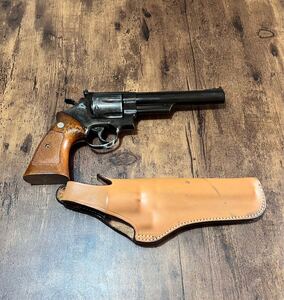 TANAKA S&W 44マグナムリボルバー6inchモデルガン　ガンケース付き(イーストANo.233) 