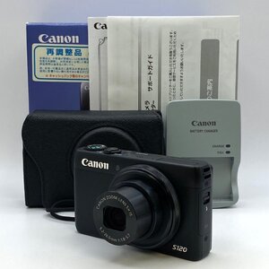 1円～/Canon/キャノン/PowerShot/S120/PC2003/箱・付属品付/デジタルカメラ/デジカメ/通電確認済/シャッターOK/ジャンク/HM090