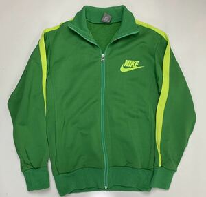 NIKE #2 ナイキ　Mサイズ メンズ　トラックジャケット 古着　美品　ジャージ グリーン