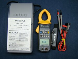 HIOKI 日置 3281 デジタルクランプオンハイテスタ AC/交流 電流計 電圧計 600A 600V 中古