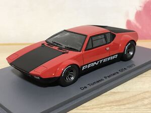 送料無料　1/43 デ トマソ パンテーラ GT4 ミニカー スパーク SPARK De Tomaso Pantera 1972 スーパーカー 旧車