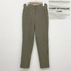 AD1996 田中オム オムスペシャル コムデギャルソン テーパード ウールパンツ チェック HOMME スラックス 90s VINTAGE archive 3060386