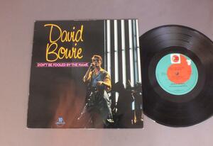 ●英10inch DAVID BOWIE/DON`T BE FOOLED BY NAME 10EP ○