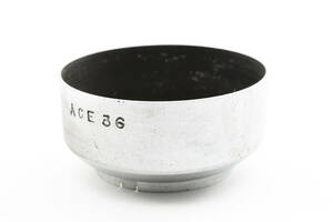 【並級】ACE エース メタルレンズフード かぶせ式 取付部内径36mm #377