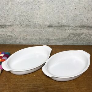 【未使用 長期保管品】 ★ KINTO グラタン皿 2セット