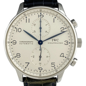 インターナショナルウォッチカンパニー IWC ポルトギーゼ IW371417 腕時計 SS SS 自動巻き ホワイト メンズ 【中古】