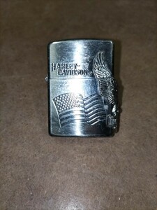 ZIPPO ハーレーダビットソン 立体メタル サイドメタル サイドイーグル 1994年 製 HARLEY DAVIDSON AN AMERICAN LEGEND ジッポ ライター