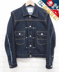 8T6861/TheSoloist jean jacket swj.0007SS16 ソロイスト ストレッチデニムジャケット Gジャン