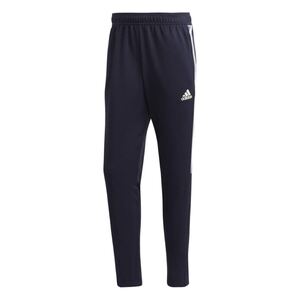 送料込み!! L 新品 adidas アディダス 裾ジッパーで靴の脱着に便利! 快適 ジャージパンツ ネイビー 紺/白 AEROREADY セレーノ 即決