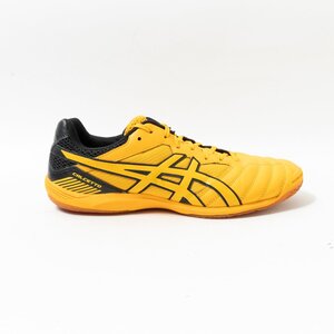 asics アシックス TST334 ゴールドフュージョン フットサルシューズ イエロー ブラック 28cm メンズ ワイドタイプ インドアコート シューズ