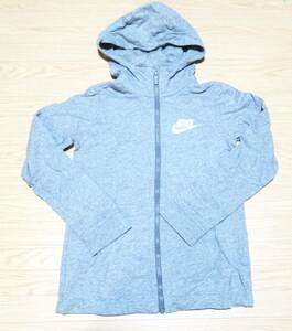 ●NIKE フルジップ パーカー カラー：グレー サイズ：150