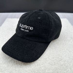 【Supreme】シュプリーム キャップ 帽子 ブラック ジェットキャップ