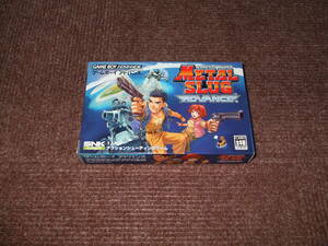 新品 ゲームボーイアドバンス レアソフト メタルスラッグ アドバンス GBA