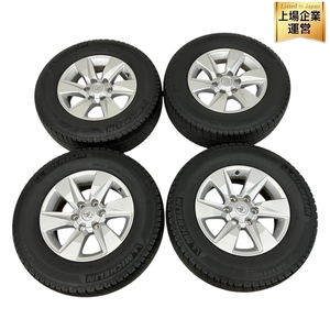 トヨタ 17×7.5J PCD139.7 6H ランクル150 プラド他 純正ホイール ミシュラン LATITUDE TOUR 265/65R17 タイヤ 4本 中古 美品 直S9422001