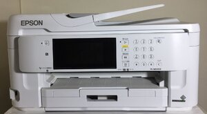 【埼玉発】【EPSON】A3カラーインクジェット複合機　PX-M5080F　★自動両面対応★トータル印刷2065枚★動作確認済★　(11-3446)