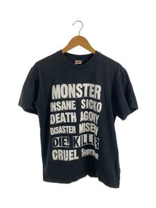 Supreme◆21AW/Monster S/S T-shirts/Tシャツ/M/コットン/BLK