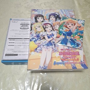 ラブライブ Aqours 受注 メモリアル スペシャルパック わいわい HOME MEETING 豪華本 square enix Love Live Aqours memorial luxury book