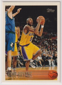 NBA KOBE BRYANT 1996-97 Topps No. 138 ROOKIE CARD BASKETBALL LOS ANGELES LAKERS コビー ブライアント レイカーズ ルーキーカード