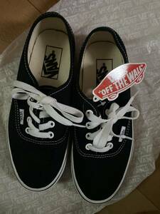 VANS AUTHENTIC 黒　US women 6.5 23cm 新品未使用