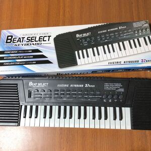 HAC エレクトリックキーボード BEAT SELECT 37keys 録音再生機能 デモ音源／ドラム音／効果音パターン トーン・リズム変換 中古箱付良品