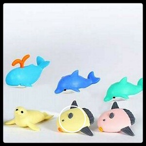 新品未開封★日本製★おもしろ消しゴム★マンボウ★マンボー★魚★送料140円 ミニチュア