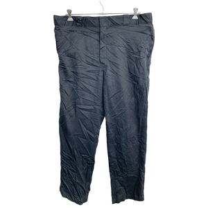 Dickies 874 ワークパンツ W42ディッキーズ オリジナルフィット ビッグサイズ ブラック 古着卸 アメリカ仕入 2403-635