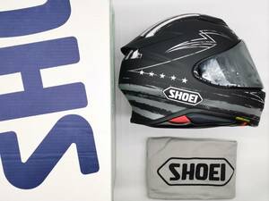 SHOEI ショウエイ Z-8 DEDICATED2 ゼット-エイト デディケーテッド2 Z8 BLACK/GREYマットカラー フルフェイス ヘルメット XLサイズ