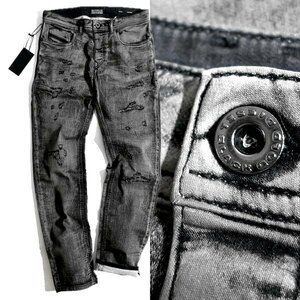 DIESEL BLACK GOLD ディーゼル 定価6.6万 TYPE-2815 ウォッシュ×デトロイト加工 ストレッチ デニムパンツ ジーンズ 02 31 ▲136▼bus9488c