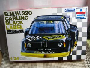 送料660円●現状 プラモデル 未組立品●グンゼ産業 エッシー 1/24●BMW 320 カーリング ブラック ラベル●ESCI ERTL