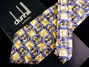 ♪今週の特売980円～♪1445♪良品【dunhill】ダンヒル【馬 ウマ 動物 柄】ネクタイ♪