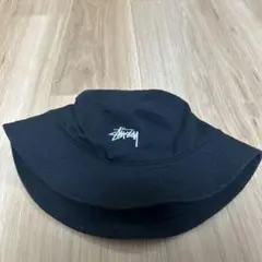 Stussy バケットハット ブラック L/XL 100%コットン