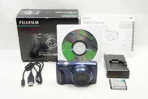 【適格請求書発行】訳あり品 FUJIFILM フジフィルム FinePix F900EXR コンパクトデジタルカメラ ブルー 元箱付【アルプスカメラ】241110o