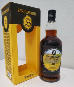 【未開栓 品薄】SPRINGBANK 10年 55.6％ ローカルバーレイ ウイスキー 2010-2020 700ml 箱付き⑥ スプリングバンク スコッチ 保管状態〇