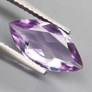 【天然アメジストルース 1.41ct:6615】ブラジル産 Natural Amethyst 裸石 標本 鉱物 宝石 jewelry Brazil