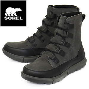 SOREL (ソレル) NM4988 エクスプローラー ネクスト ブーツ ウォータープルーフ メンズ ブーツ 010 BLACK JET SRL118 US8-約26.0cm