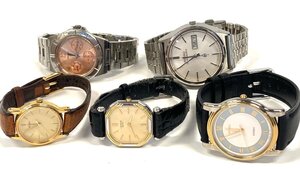 ★ BP ★　１円　SEIKO　セイコー　メンズ　レディース　腕時計　5本セット　まとめ　ジャンク 【時計】【中古】