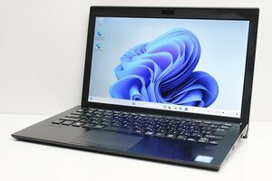 1円スタート ノートパソコン Windows11 VAIO Pro PF VJPF11C11N ハイスペック 第8世代 Core i5 メモリ16GB SSD256GB Windows10 カメラ 軽量