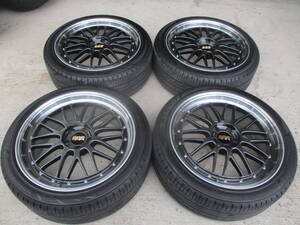 ＢＢＳ　ＬＭ　２０in　２０２３年製　ＰＣＤ１１４．３　５穴　８．５ＪＪ　ＯＦＦ＋４３　２４５／３５Ｒ２０　レグノ　アルファード