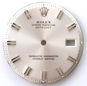 ロレックス 純正 1601 ワイドボーイ 文字盤 Cal.1570 Vintage ROLEX DATEJUST Wide Boy Dial デイトジャスト 1600 1603　#11