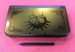 【GM4635/60/0】動作OKですが訳あり★Newニンテンドー3DS LL ゼルダの伝説 ムジュラの仮面3Dモデル★本体★ZELDA★任天堂★NINTENDO★