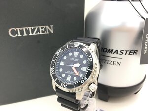 CITIZEN シチズン 200M Eco-Drive エコドライブ E168-S100623 デイト ソーラー 腕時計 専用ケース 現状渡し 動作未確認 中古【UW120549】▲